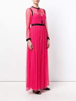 Thumbnail for your product : Philosophy di Lorenzo Serafini long sleeved lace gown