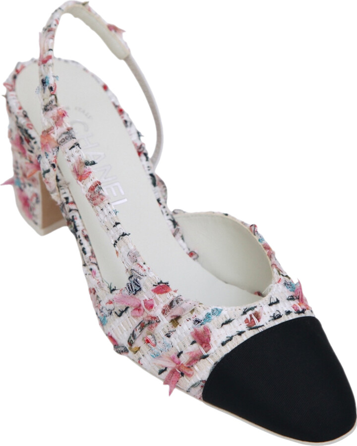 tweed heels