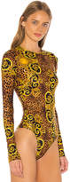 Thumbnail for your product : Versace Jeans Couture Lady Long Sleeve Bodysuit