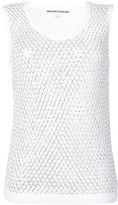 Thumbnail for your product : Ermanno Scervino Sheer Knitted Top