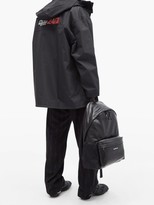 Thumbnail for your product : Balenciaga Explorer Textured-leather Backpack - Black