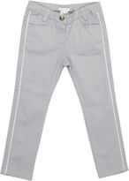 Thumbnail for your product : Chloé Embroidered-Stripe Jeans-Grey