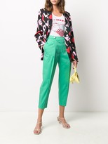 Thumbnail for your product : Love Moschino Tapered Cropped Trousers