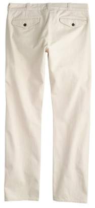 J.Crew Wallace & Barnes selvedge chino in natural Japanese cotton