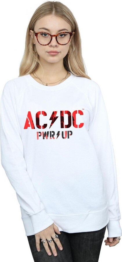 AC/DC PWR UP Photo Logo Sweatshirt - ShopStyle Jumpers & Hoodies