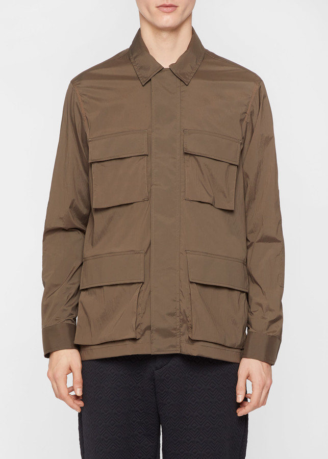 Men's Mole Grey Lightweight Field Jacket - ShopStyle Outerwear