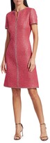 Thumbnail for your product : St. John Luxe Sequin Knit Studded Dress