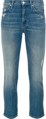 Mother mid-rise cropped jeans