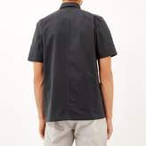 Thumbnail for your product : River Island Mens Grey utility short sleeve shirt