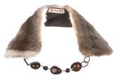 Thumbnail for your product : Marni Mink Fur Collar