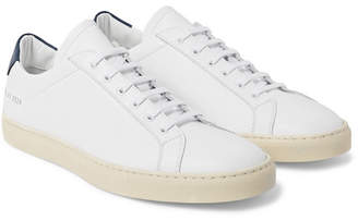 Common Projects Achilles Retro Leather Sneakers - Men - White