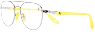 Ray-Ban Two-Tone Aviator Frame Glasses