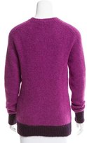 Thumbnail for your product : Tomas Maier Foil-Accented Alpaca-Blend Sweater w/ Tags