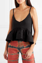 Thumbnail for your product : Marques Almeida Ruffled Merino Wool Camisole - Black