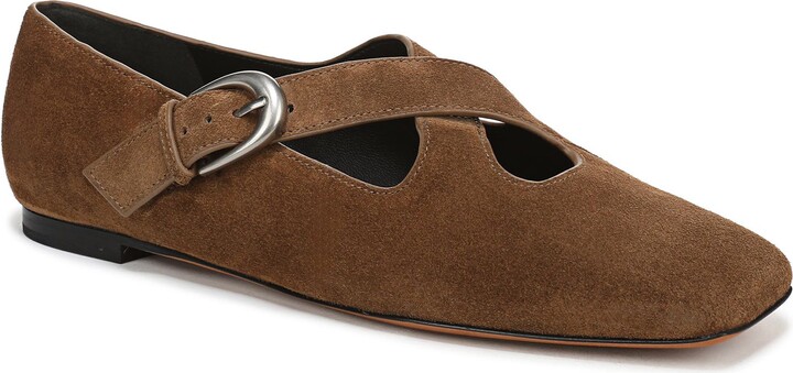 Vince Cici Cross Strap Flat