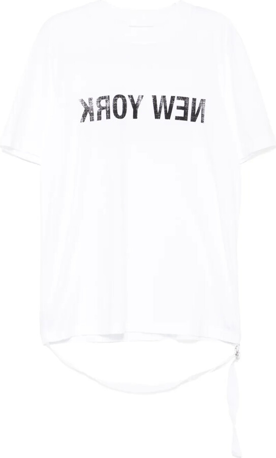 Helmut Lang New York seatbelt T-shirt