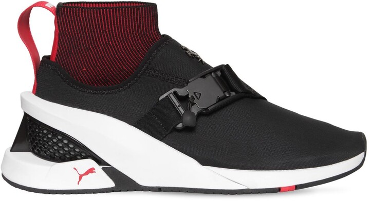 Puma Ferrari Black Shoes For Men | ShopStyle
