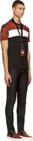 Thumbnail for your product : Givenchy Black Leather Skinny Trousers