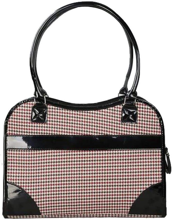 Pet Life Black Exquisite Handbag Fashion Dog Carrier