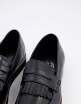 Thumbnail for your product : Truffle Collection chunky loafers in black
