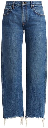 KHAITE gabbie jeans エストネーション KHAITE Gabbie Raw-Hem Jeans - ShopStyle