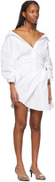 Thumbnail for your product : Alexander Wang White Cinched Waist Dress