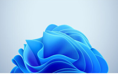 Orren Ellis Premium Peel & Stick Wall Mural - Blue Abstract Layers