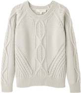 Thumbnail for your product : Vanessa Bruno cable knit pullover