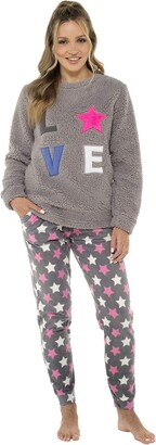 Daisy Dreamer Pyjama Set Womens Designer Fleece Pyjamas Soft Touch Winter  PJs Loungewear Nightwear Gift for Ladies - ShopStyle