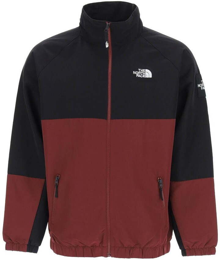The North Face Logo Patch Panelled Jacket - ShopStyle Outerwear