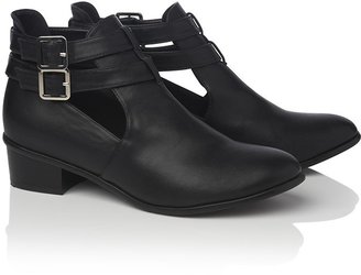 Aster Cut Out Ankle Boots