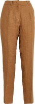 Linen Pleated Trousers 
