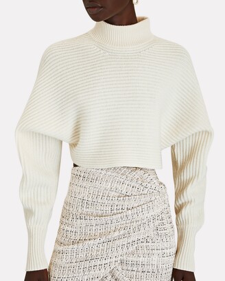 Intermix Fay Cropped Turtleneck Sweater