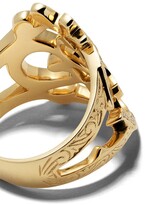 Thumbnail for your product : Loree Rodkin 14kt Gold Diamond Interlinked Ring