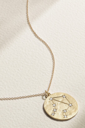 Brooke Gregson Libra 14-karat Gold Diamond Necklace - one size