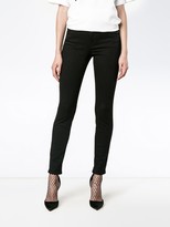 Thumbnail for your product : Frame Le Color Black mid rise skinny jeans