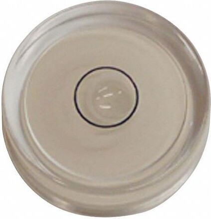 Johnson SM053 Bulls Eye Level,Acrylic,0.590 In L,PK10