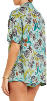 Thumbnail for your product : Anna Sui Printed Crepe De Chine Shirt