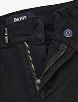 Thumbnail for your product : Paige Constance split-hem skinny high-rise jeans
