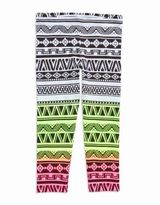 Thumbnail for your product : Flowers by Zoe Girls 7-16 Tribal Leggings
