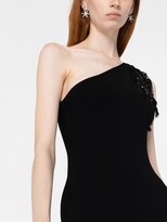 Thumbnail for your product : Pinko Sequinned-Embellished One-Shoulder Dress