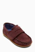 Thumbnail for your product : Next Boys Plum Suede Penny Loafers (Younger)
