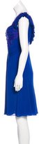 Thumbnail for your product : Zac Posen Silk Pleated Dress