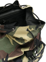 Thumbnail for your product : Givenchy camouflage backpack