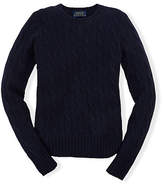 Thumbnail for your product : Ralph Lauren Classic Cable Cashmere Sweater