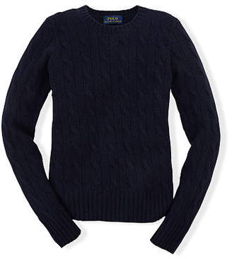 Ralph Lauren Classic Cable Cashmere Sweater