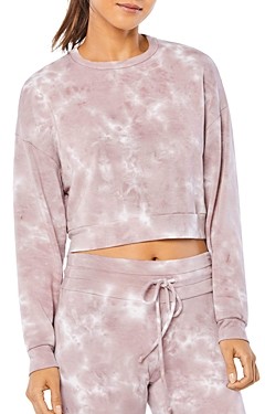 beyond yoga over tied cropped pullover