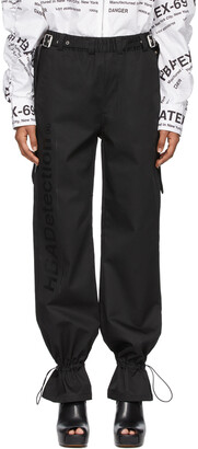 Hood by Air Black Light Canvas Trousers
