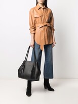 Thumbnail for your product : Rebecca Minkoff Fringe-Detail Leather Tote Bag