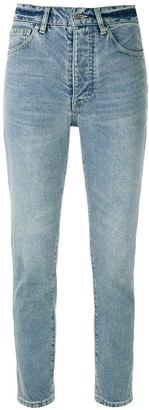 Armani Exchange High-Rise Cropped Jeans